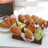 Plush Dog Toy (Croissant)