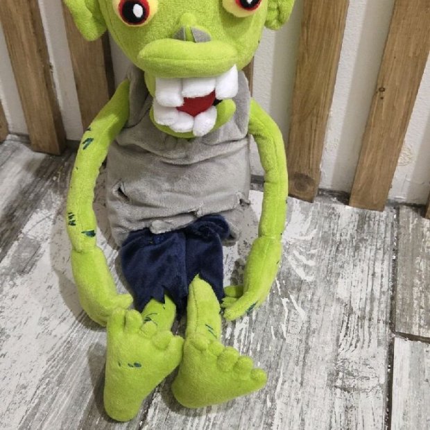 Cartoon Zombie Plush Toy