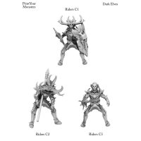 Drow Riders Figure (Unpainted)
