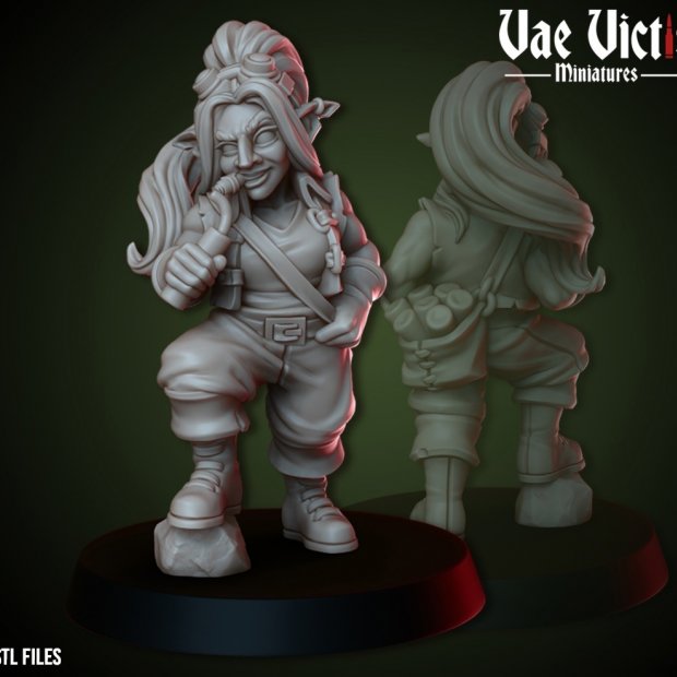 Crazy Demolitionist Figure (Unpainted)