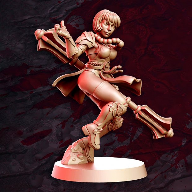 Monk Figure (Unpainted)