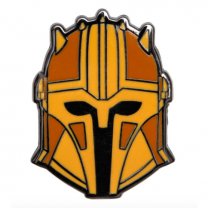 Paladone Star Wars - The Mandalorian Helmet Gold Enamel Pin Badge