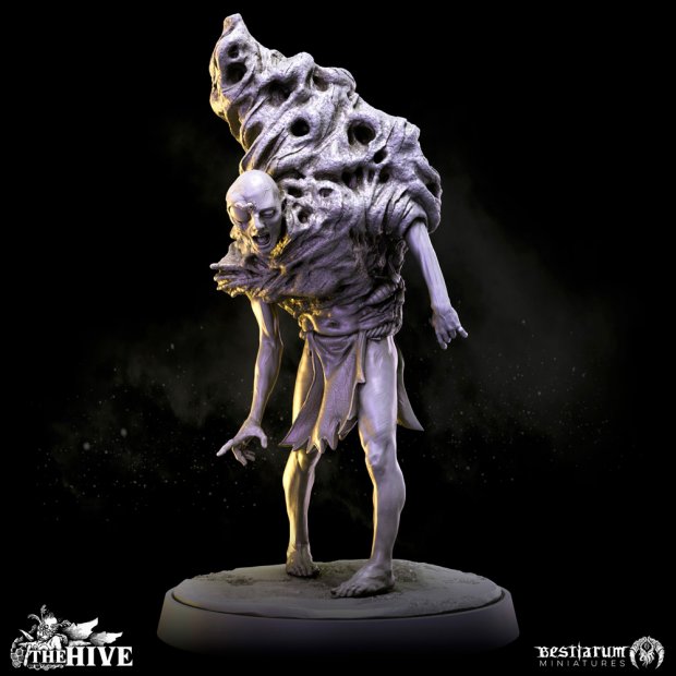 Walking Hive, Human Host Figure (Unpainted)