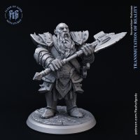 Duegar Dwarf Figure (Unpainted)