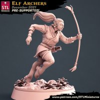 Elf Archers - Elf on the hunt Figure (Unpainted)