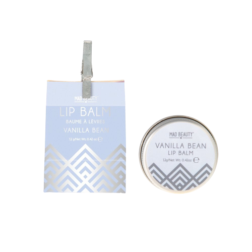 MAD Beauty Splash of Silver - Vanilla Bean Lip Balm