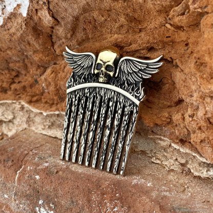 Demon Wings Beard comb