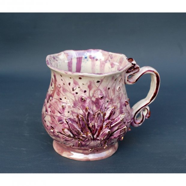 Amethysts Mug With Decor