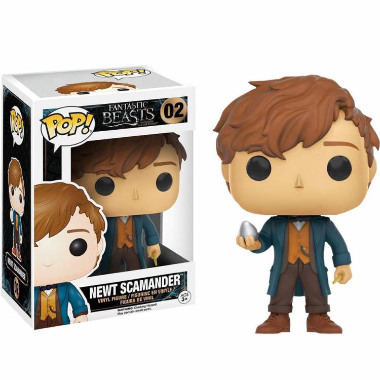 Funko POP Movies: Fantastic Beasts and Where to Find Them - Newt Scamander with Egg Figure