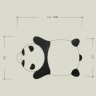 Panda Wood Cup Coaster