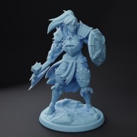 Orc Cleric Figure (Unpainted)