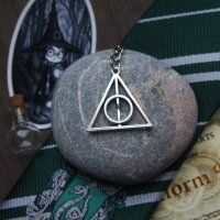 Handmade Harry Potter - Deathly Hallows Keychain