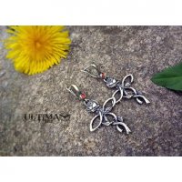 Handmade Roses Earrings