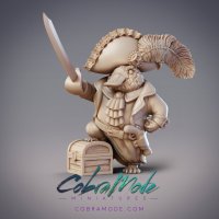 Beast Sea Team Captain Figure (Unpainted)