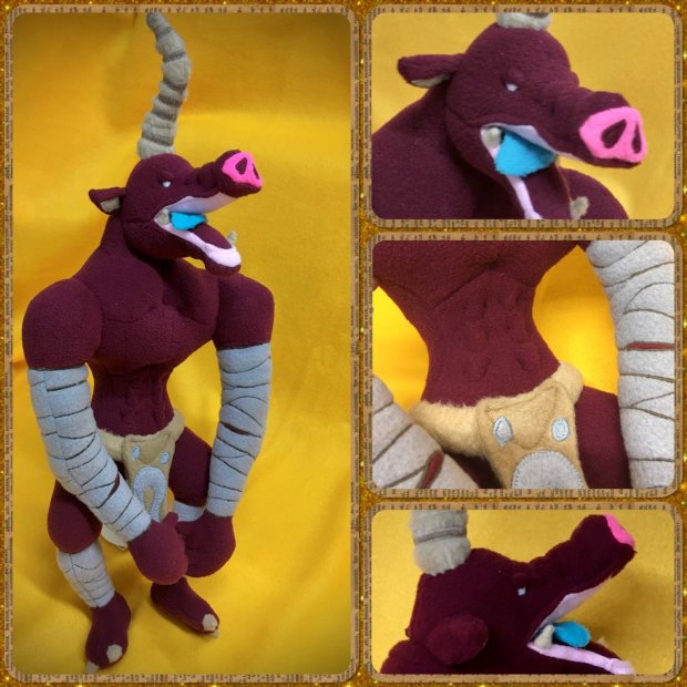 Boar Monster Plush Toy (45 cm)
