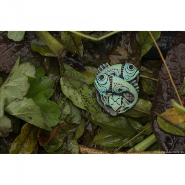 Steampunk Pisces Pendant Necklace