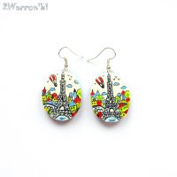 Window to Paris Earrings