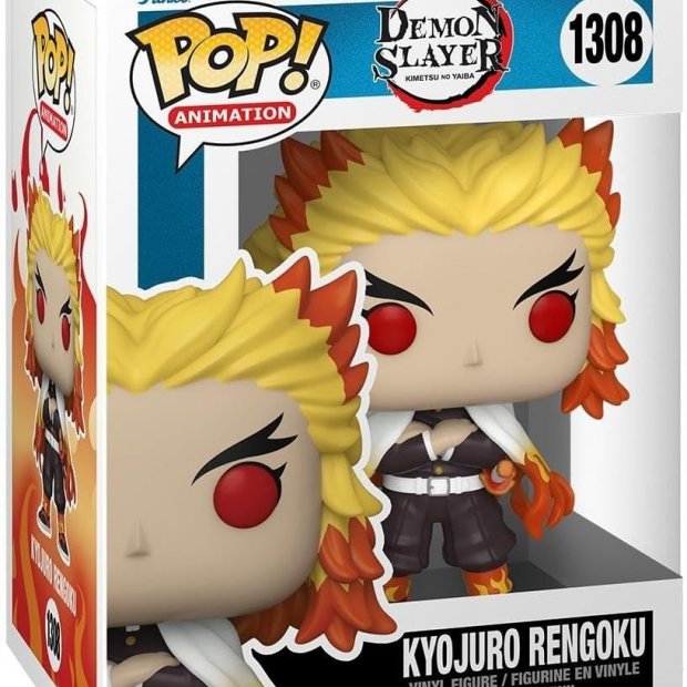 Funko Pop Anime: Demon Slayer - Kyojuro Rengoku Figure