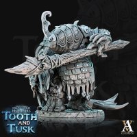 Walrus Warrior Figure (Unpainted)