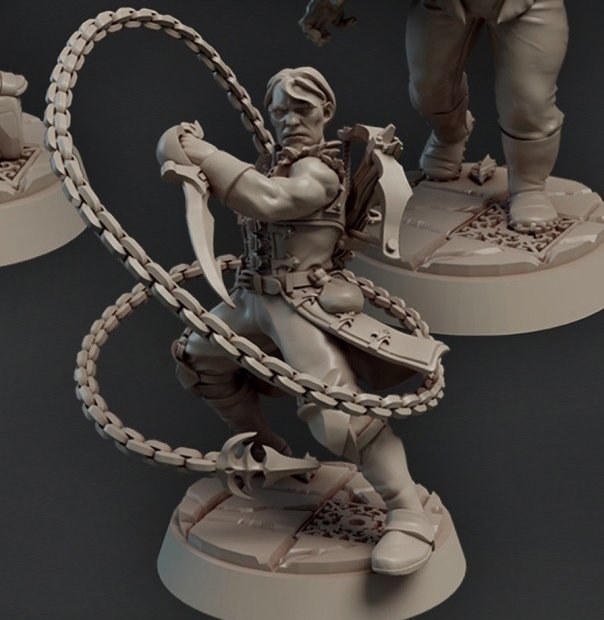 Circuit Master Figure (Unpainted)