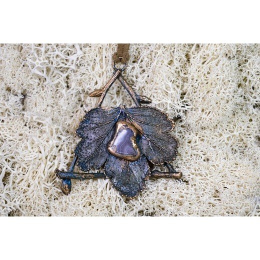 Blackcurrant Pendant Necklace