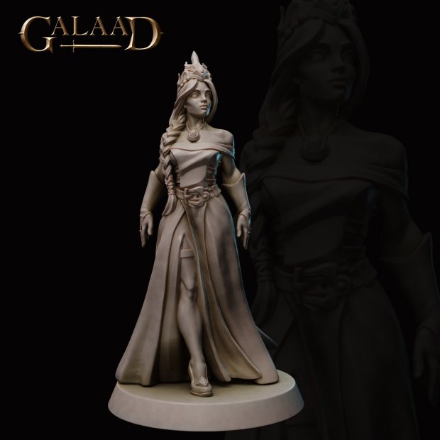 Queen Figure (Unpainted)