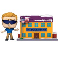 Funko POP Town: South Park - South Park Elementary with PC Principal Figure