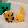 Handmade Minecraft - Bee (33 cm) Plush Toy