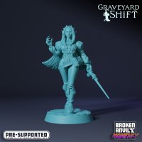Kaya the huntress Figure (Unpainted)