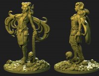 Dark Succubus Figure (Unpainted)