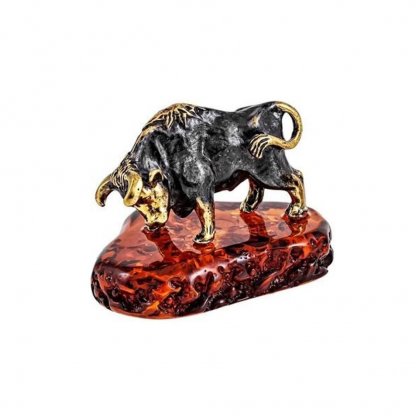 Spanish Fighting Bull Figure