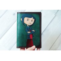 Handmade Coraline Passport Cover