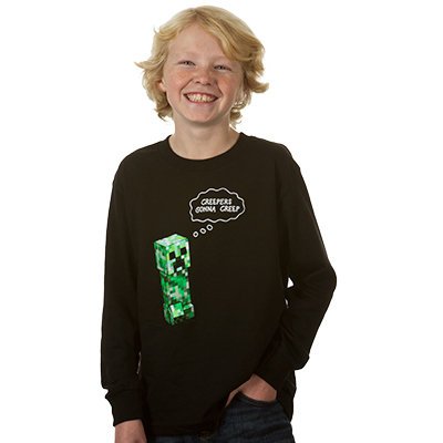 Jinx Minecraft - Creepers Gonna Creep Long-Sleeve T-Shirt