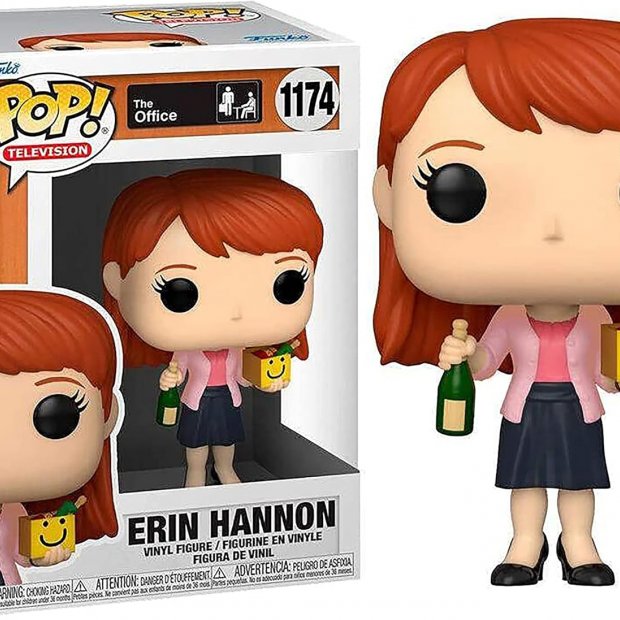 Funko Pop TV: The Office - Erin with Happy Box & Champagne Figure