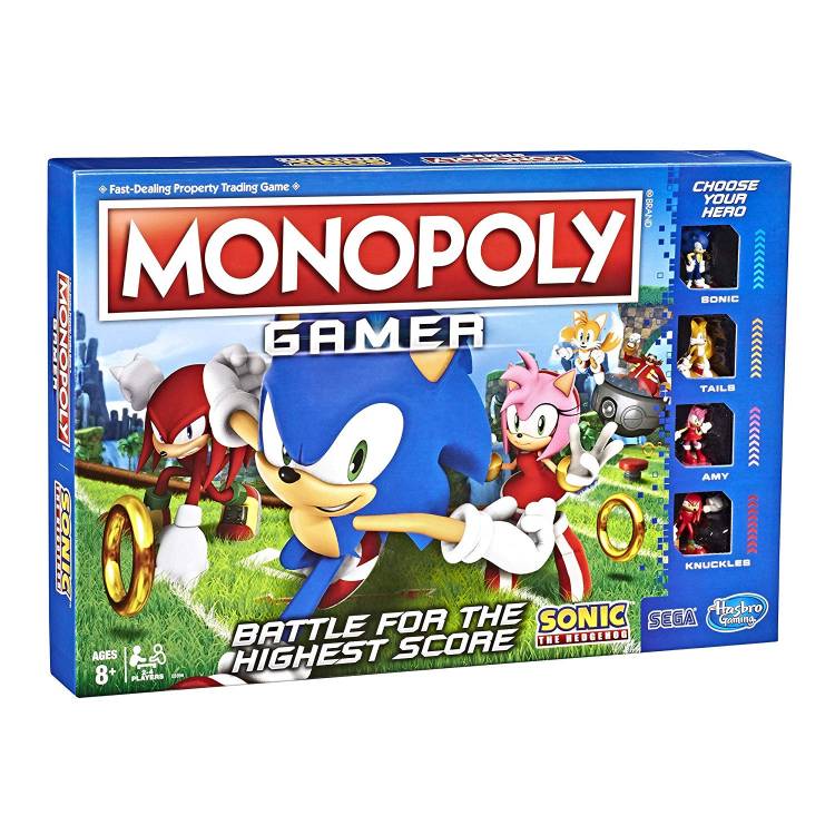 Hasbro Monopoly Gamer - Sonic The Hedgehog Edition Board Game