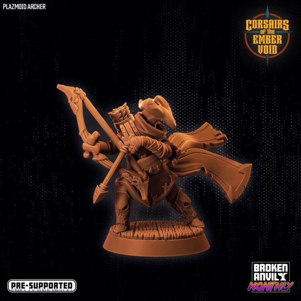 Plazmoid Archer Figure (Unpainted)
