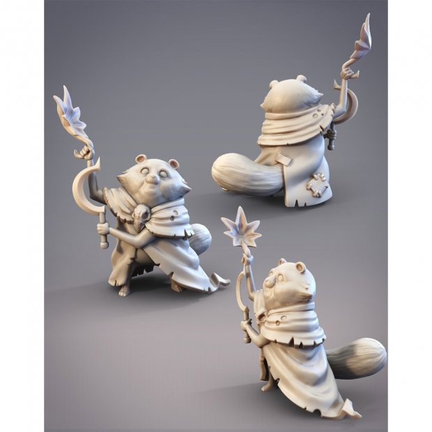 Magic hamster Figure (Unpainted)