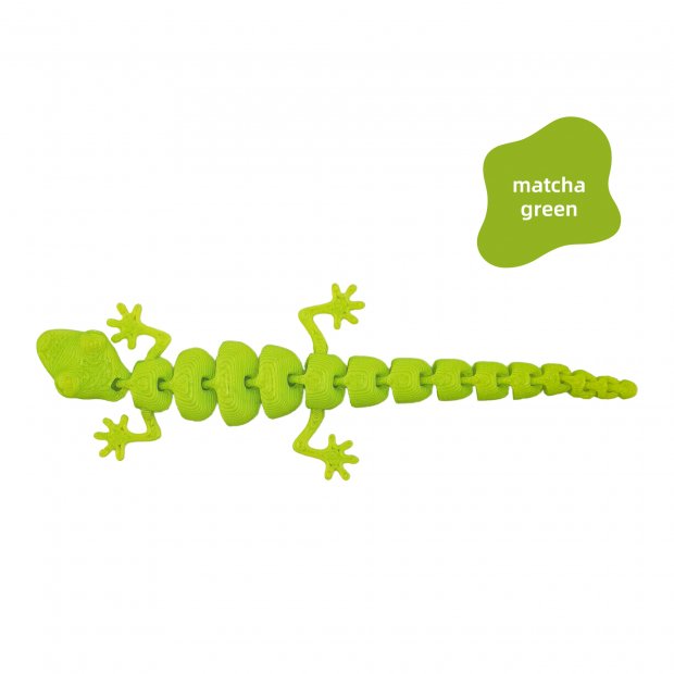 3D Printed Articulated Gecko Fidget Toy V7