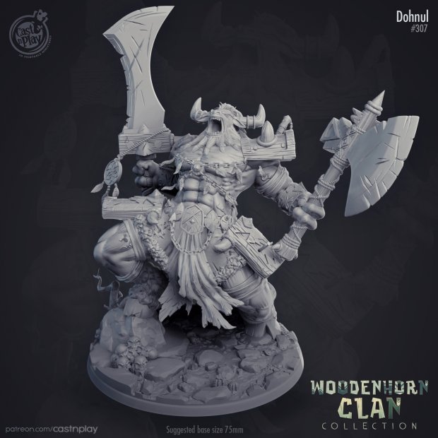 Dohnul Figure (Unpainted)