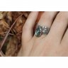 Blue Drop Ring
