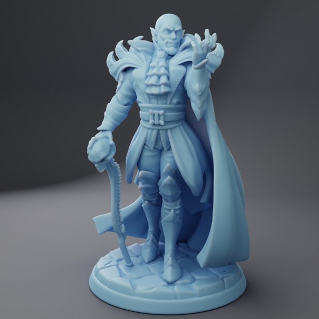 Elderly Elf Figure (Unpainted)