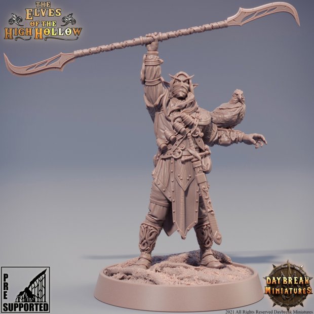 Druid from the Marauder Gang Figure (Unpainted)