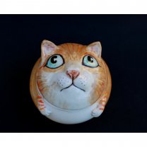 Cat Sugar Bowl