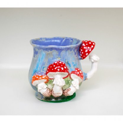 Fly Agaric Mug With Decor