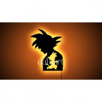 My Hero Academia Lighted Up Wooden Wall Art v3