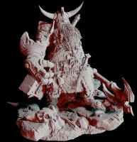 Uhgar dwarf - hero Figure (Unpainted)