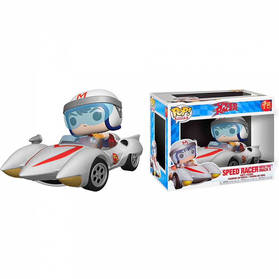 Funko POP Rides: Speed Racer - Speed with Mach 5 Figure Toy Buy on 