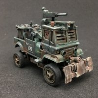 Old Warrior Car Model