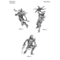 Drow Hero Figure (Unpainted)