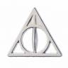 The Carat Shop Harry Potter - Deathly Hallows Keychain and Pin Badge Set